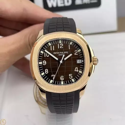 Patek Philippe Aquanaut 5167R Brown Dial Strap Men’s Watch 41mm ( Replica )