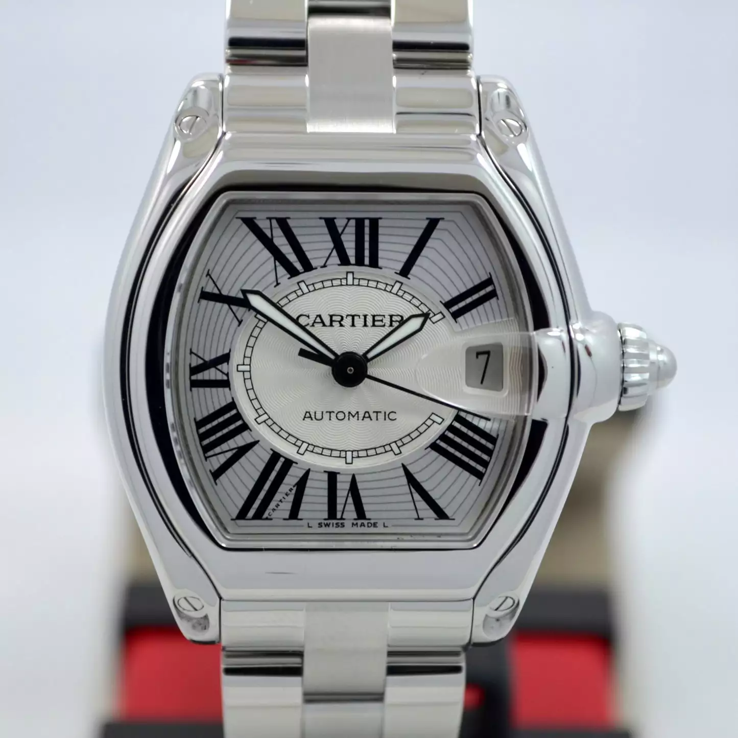 Cartier Roadster Stainless Steel W62025V3 38 x 43 mm Men’s Watch ( Replica )