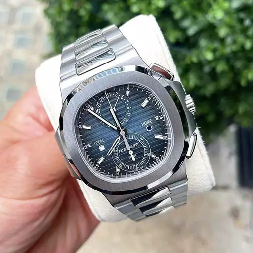 Patek Philippe Nautilus 5990/1A Blue Dial 40.5mm Case Size Stainless Steel Men’s Watch ( Replica )