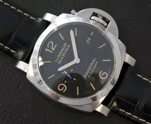 Panerai Luminor Marina 1950 Black Dial Strap Men’s Watch 44mm PAM01312 ( Replica )