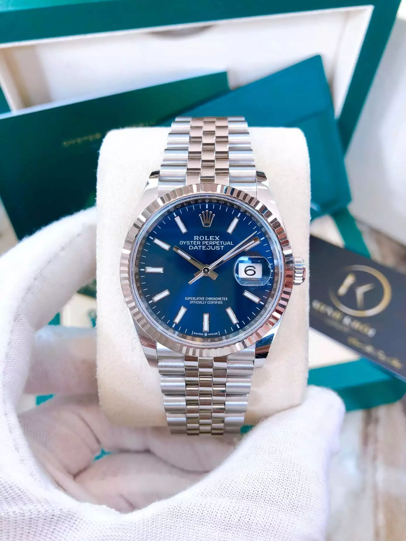 Rolex Datejust 36 Blue Dial Watch 126234-0017 ( Replica )