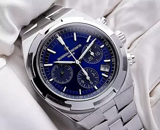 VACHERON CONSTANTIN Automatic Chronograph Blue Dial Men’s Watch 5500V110A-B148 ( Replica )