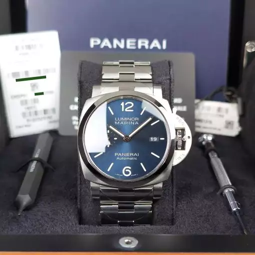 Panerai Luminor Marina 2023 Specchio Blu Blue Dial PAM 01316 ( Replica )