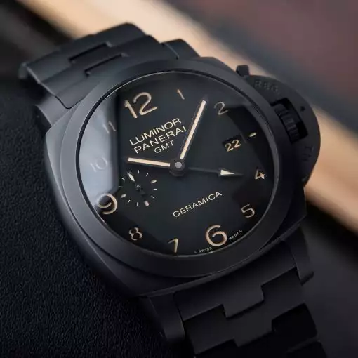 PANERAI Luminor 1950 Tuttonero GMT Black Dial Men’s Watch Item No. PAM00438 ( Replica )