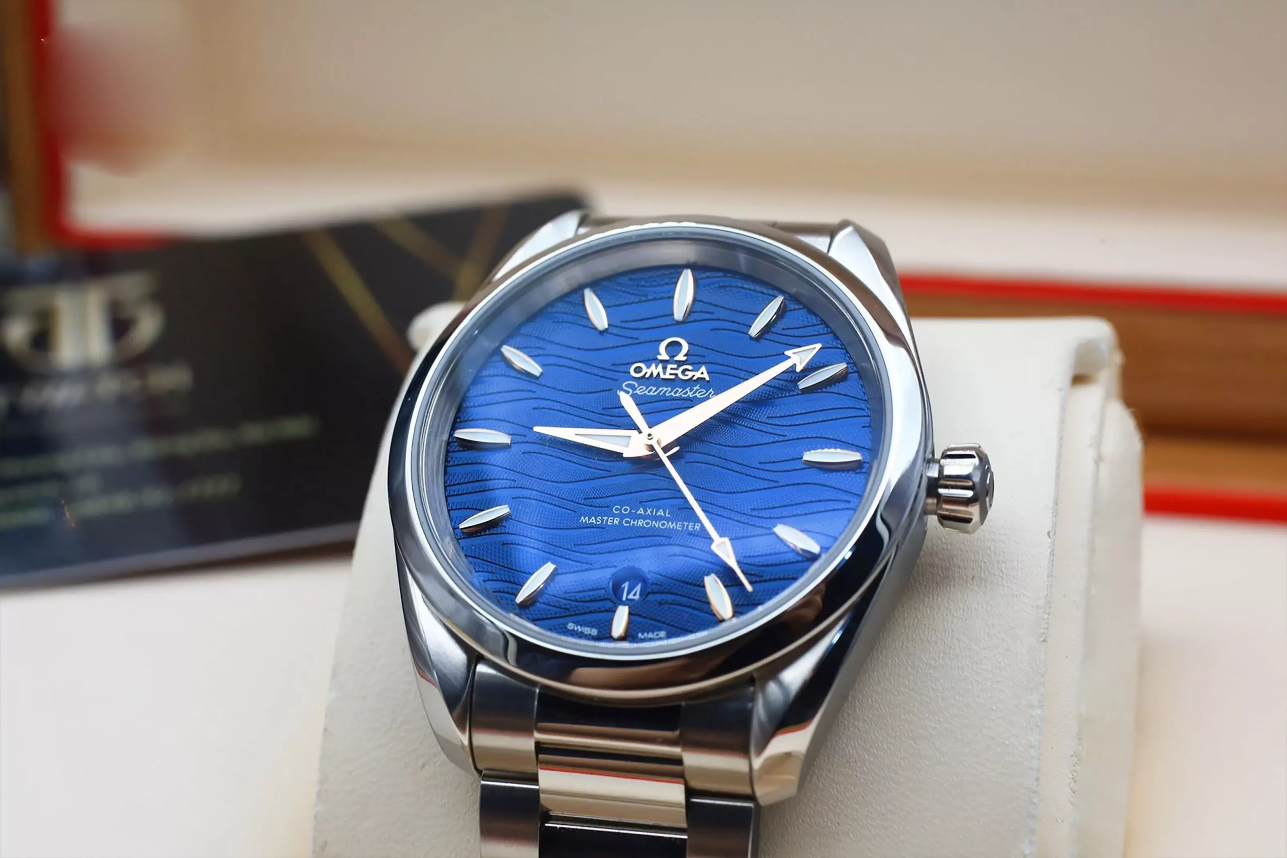 OMEGA Seamaster Aqua Terra Co-Axial Master Chronometer Automatic Blue Dial Men’s Watch Item No. 220.10.38.20.03.002 ( Replica )