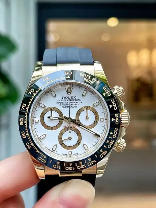 Rolex Cosmograph Daytona Yellow Gold 116518LN-0041 ( Replica )