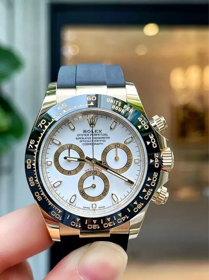 Rolex Cosmograph Daytona Yellow Gold 116518LN-0041 ( Replica )