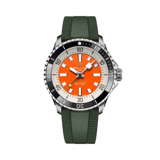 Breitling Superocean 42 Kelly Slater A173751A1O1S1 Orange Dial Men’s Watch ( Replica )