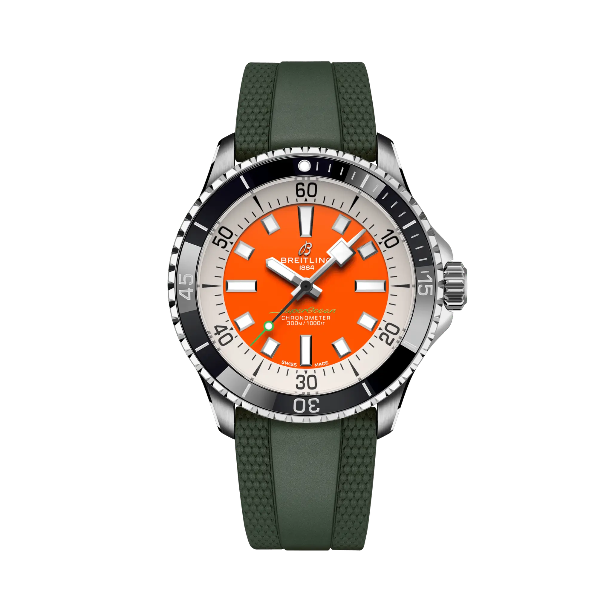Breitling Superocean 42 Kelly Slater A173751A1O1S1 Orange Dial Men’s Watch ( Replica )