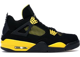 Air Jordan 4 Retro Thunder Yellow