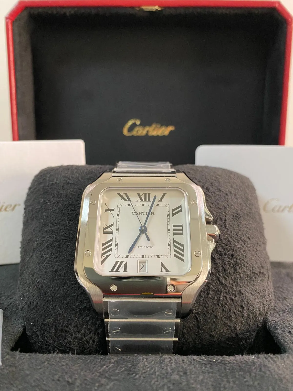 Cartier Santos de Cartier – 2024 – 39.8 mm Steel Case WSSA0018 ( Replica )