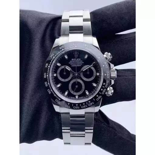 Pre-owned Rolex Daytona Chronograph Automatic Chronometer Black Dial Men’s Watch 116500LN ( Replica )
