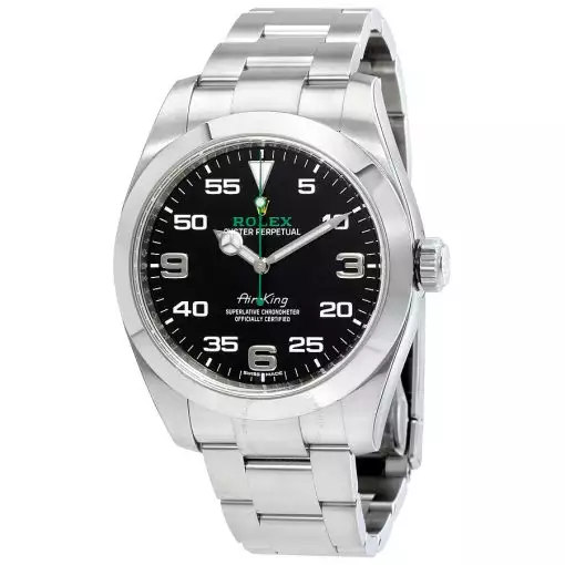 ROLEX  Air-King Automatic Chronometer Black Dial Men’s Watch Item No. 116900 BKAO ( Replica )
