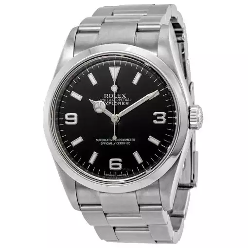 ROLEX  Explorer 1 Black Dial Men’s Watch Item No. 114270BKASO ( Replica )
