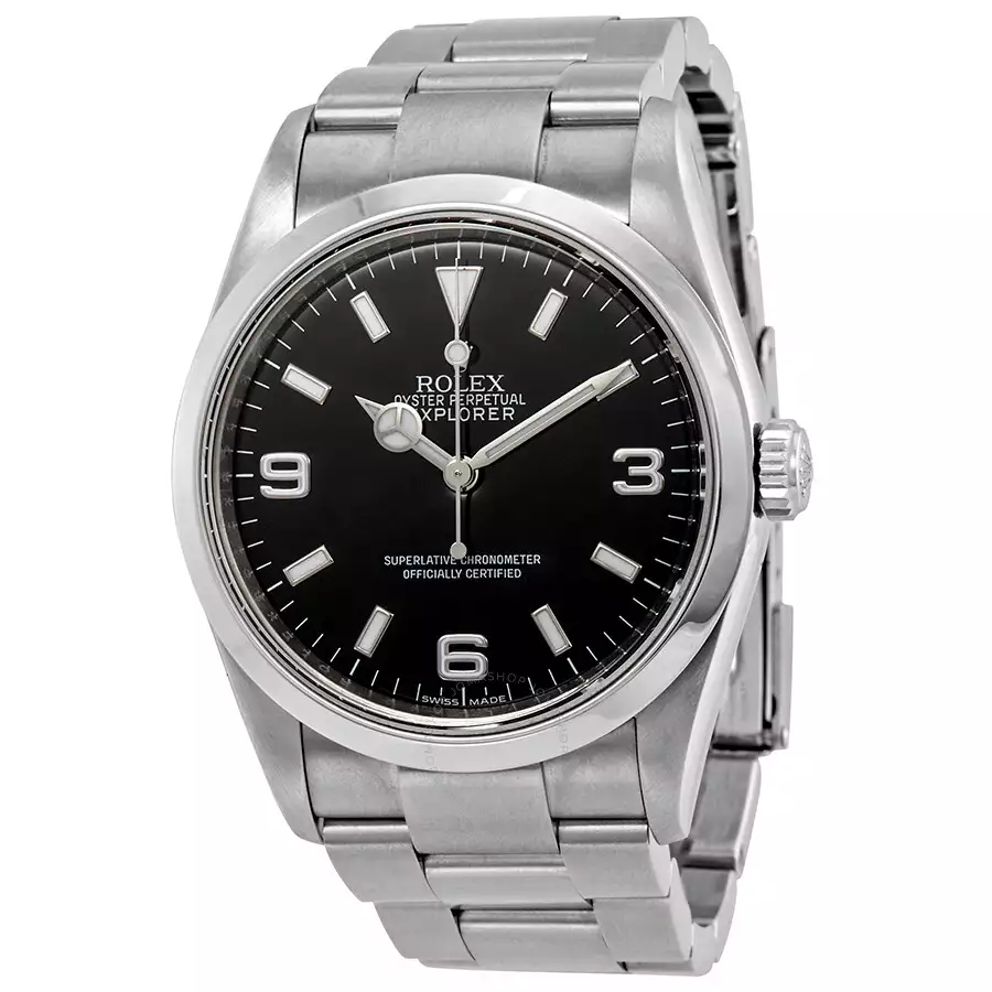 ROLEX  Explorer 1 Black Dial Men’s Watch Item No. 114270BKASO ( Replica )