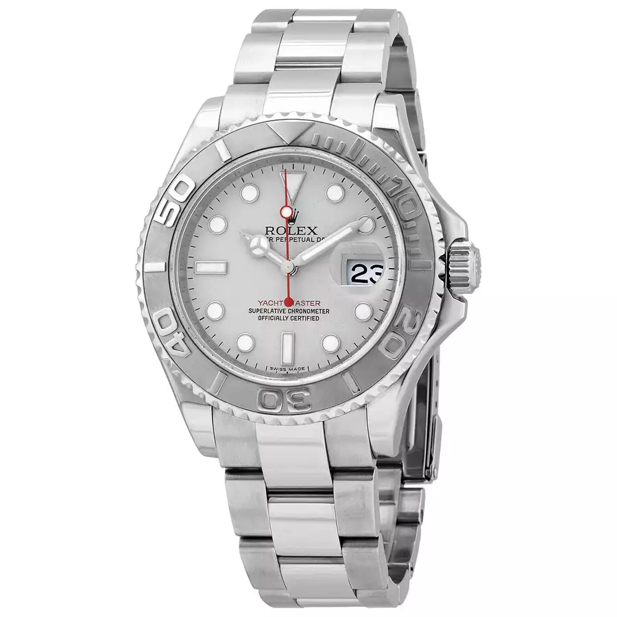 ROLEX  Oyster Perpetual Yacht-Master Steel with Platinum Men’s Watch Item No. 16622 ( Replica )