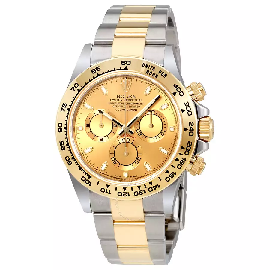ROLEX  Cosmograph Daytona Champagne Dial Steel and 18K Yellow Gold Men’s Watch Item No. 116503/78593 ( Replica )