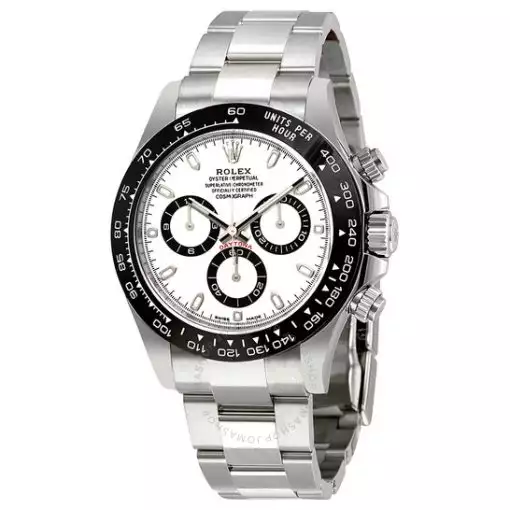 Rolex Cosmograph Daytona White Dial Stainless Steel Oyster Men’s Watch 116500WSO ( Replica )