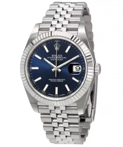 ROLEX  Datejust Blue Dial Automatic Men’s Jubilee Watch Item No. 126334BLSJ
