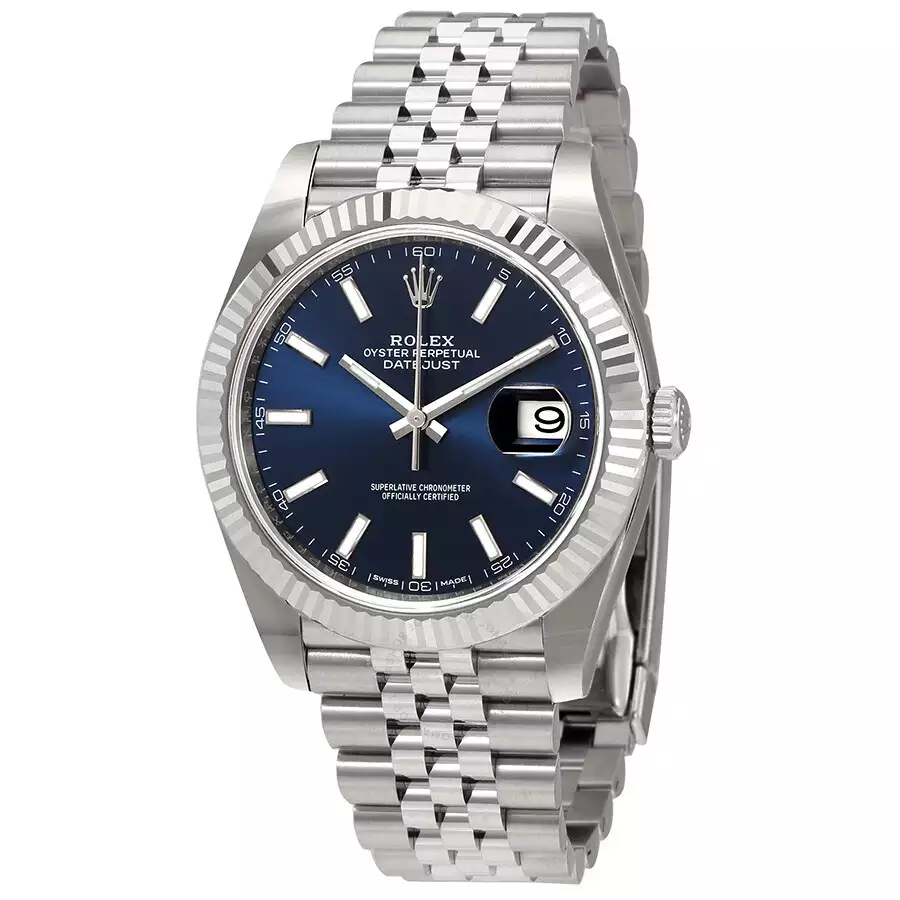 ROLEX  Datejust Blue Dial Automatic Men’s Jubilee Watch Item No. 126334BLSJ ( Replica )