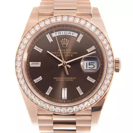 ROLEX  Day-Date 40 Automatic Diamond Men’s Watch Item No. 228345CHDP ( Replica )