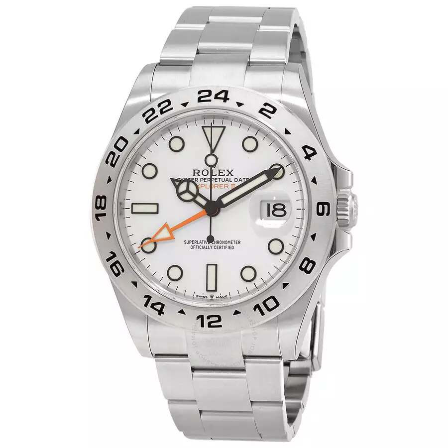 ROLEX  Explorer II Automatic Chronometer White Dial Men’s Watch Item No. 226570WSO ( Replica )