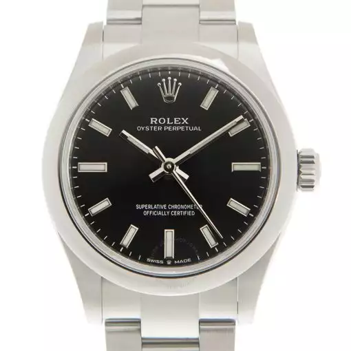 ROLEX  Oyster Perpetual 31 Automatic Black Dial Ladies Watch 277200BKSO Item No. 277200-0002 ( Replica )