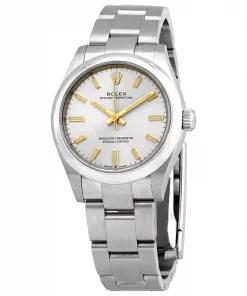 ROLEX  Oyster Perpetual 31 Automatic Chronometer Silver Dial Ladies Watch Item No. 277200SSO