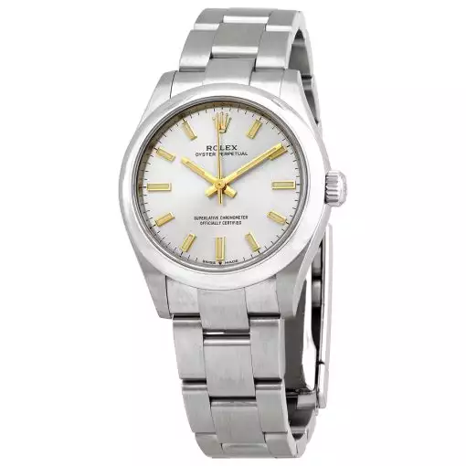ROLEX  Oyster Perpetual 31 Automatic Chronometer Silver Dial Ladies Watch Item No. 277200SSO ( Replica )