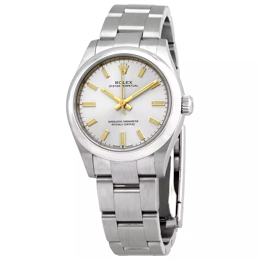 ROLEX  Oyster Perpetual 31 Automatic Chronometer Silver Dial Ladies Watch Item No. 277200SSO ( Replica )