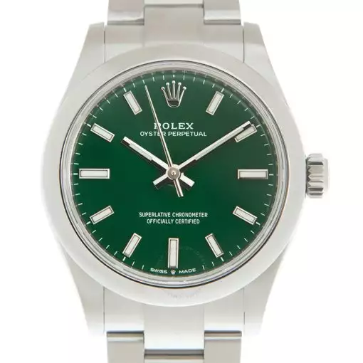 ROLEX  Oyster Perpetual 31 Automatic Green Dial Ladies Watch Item No. 277200GNSO ( Replica )