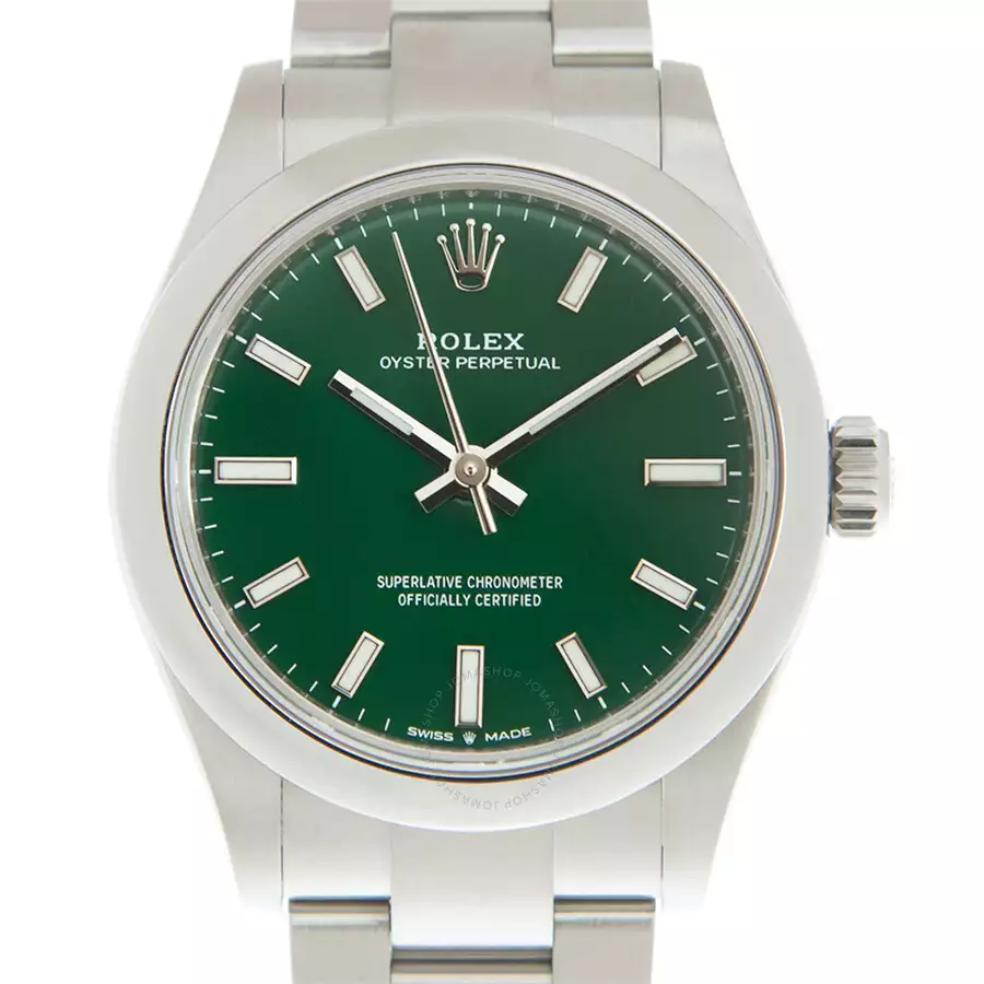 ROLEX  Oyster Perpetual 31 Automatic Green Dial Ladies Watch Item No. 277200GNSO ( Replica )