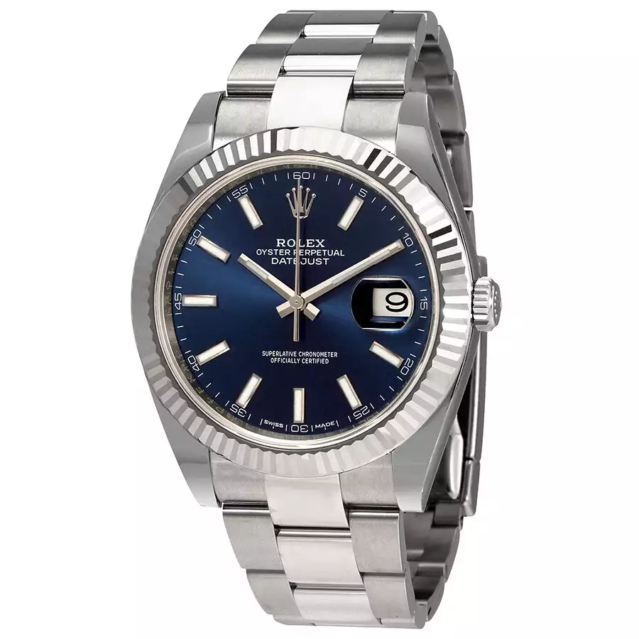 ROLEX  Oyster Perpetual Datejust 41 Blue Dial Automatic Men’s Watch Item No. 126334BLSO ( Replica )