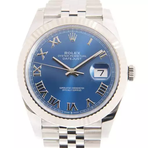 Rolex Oyster Perpetual Datejust Automatic Blue Dial Men’s Watch 126334 BLRJ ( Replica )