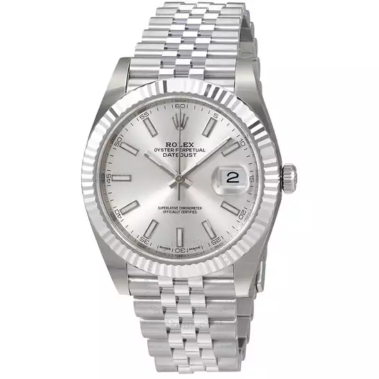 Rolex Oyster Perpetual Datejust Silver Dial Automatic Men’s Watch 126334SSJ ( Replica )