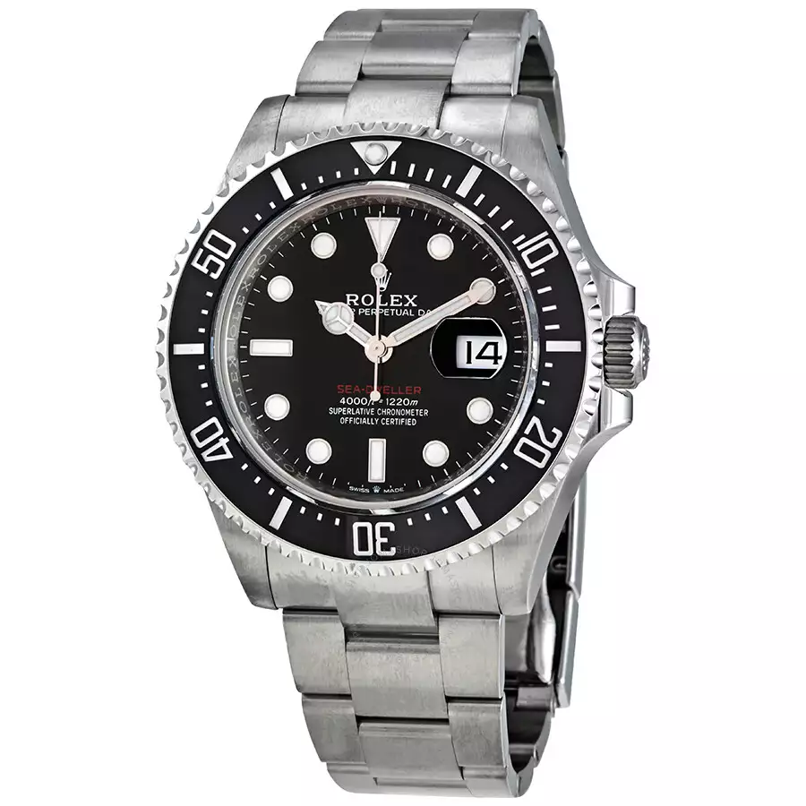 ROLEX  Oyster Perpetual Sea-Dweller 43 mm Ceramic Bezel Stainless Steel Men’s Watch BKSO Item No. 126600 ( Replica )