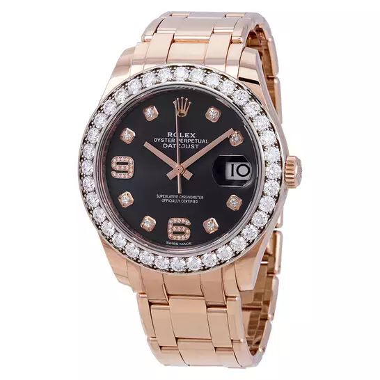 Rolex Pearlmaster 39 Automatic Diamond Ladies Watch 86285-0004 ( Replica )