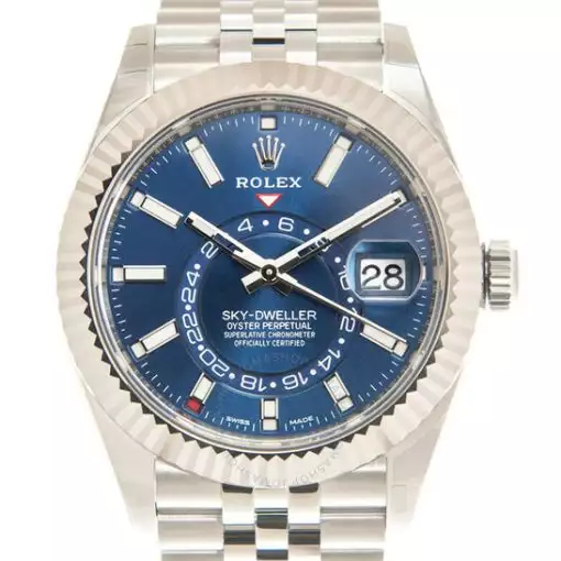 Rolex Sky-Dweller Automatic Chronometer Blue Dial Men’s Watch 326934BLSJ ( Replica )