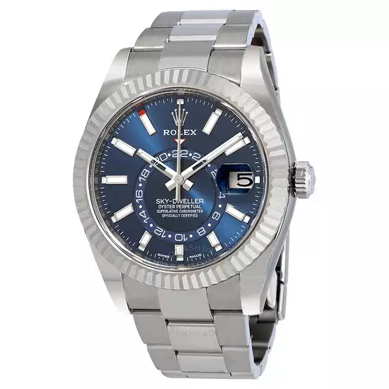 Rolex Sky-Dweller Oyster Automatic Blue Dial Men’s Watch 326934BLSO ( Replica )