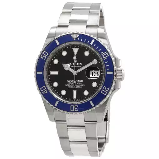 ROLEX  Submariner “Smurf” Black Dial, Blue bezel Automatic Chronometer Men’s Watch Item No. 126619LBBKSO ( Replica )