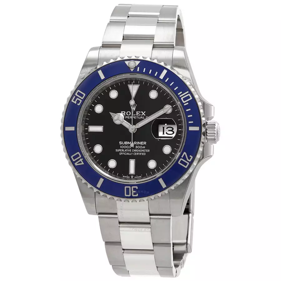 ROLEX  Submariner “Smurf” Black Dial, Blue bezel Automatic Chronometer Men’s Watch Item No. 126619LBBKSO ( Replica )